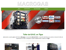 Tablet Screenshot of macrogastigre.com